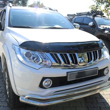 Eurocap Mitsubishi L200 Ön Kaput Koruma Rüzgarlık 3mm (Abs) 15-19