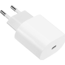 Han-S Bilişim Apple iPhone 11/12 Pro Max Uyumlu USB C 20W Hızlı Sarj Adaptörü