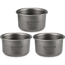 Lixada 35 ml Mini Titanium Çay Bardağı Ev Ofis Açık (Yurt Dışından)