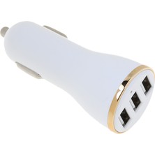 3 Limanlar Hızlı Araç Şarj Cihazı 3 USB Bağlantı Noktaları(Yurt Dışından)