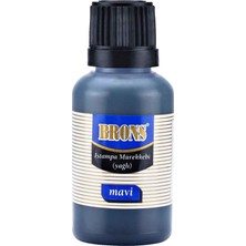 Brons Istampa Mürekkebi 30 cc  Mavi BR-315