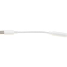 2 Parça Tip C Için 3.5mm Ses Kablosu Adaptörü Aux Kulaklık MacBook Için