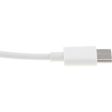 2 Parça Tip C Için 3.5mm Ses Kablosu Adaptörü Aux Kulaklık MacBook Için