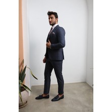 El Suit Açık Lacivert Takım Elbise