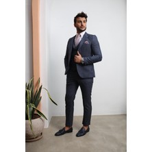 El Suit Açık Lacivert Takım Elbise
