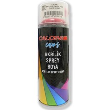 Caldini Bayrak Kırmızı Akrilik Sprey Boya Ral 3020  Caldini 400 ml Üni.