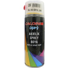 Caldini Sinyal Sarı  Üni.akrilik Sprey RAL-1003 Caldini 400 ml