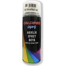 Caldini Antrasit Gri Akrilik Sprey Boya  RAL-7016 Caldini 400 ml Üni.