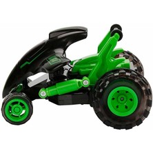 Suncon Drift Shark Işıklı 360 Derece Dönen USB Şarjlı Uzaktan Kumandalı Araba - Yeşil