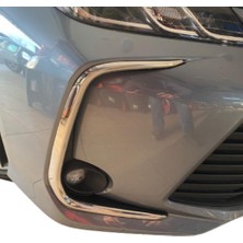 A&G Tuning Toyota Corolla Krom Sis Farı Çerçevesi (2parça) 2019 ve Üzeri P.çelik