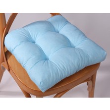 Lina Pofidik Sandalye Minderi Özel Dikişli Bağcıklı 40X40Cm