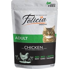 Felicia Tahılsız Tavuklu Yetişkin Kedi Yaş Maması 6X85 gr