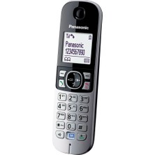 Panasonic Dect Telefon KX-TG6811 (Elektrik Kesintisinde Konuşabilme) - Siyah
