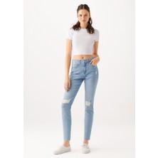 Mavi Kadın Mykonos Açık Mavi Gold Premium Jean Pantolon 1010120-81220
