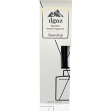 Ilgaz Home Fragrance Kardelen Bambu Çubuklu Oda Parfümü Snow Drop Kalıcı Ortam Kokusu 120 ml