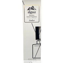 Ilgaz Home Fragrance Amber Bambu Çubuklu Amber Misk Çiçeği Kalıcı Oda Parfümü 120 ml