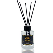 Ilgaz Home Fragrance Amber Bambu Çubuklu Amber Misk Çiçeği Kalıcı Oda Parfümü 120 ml