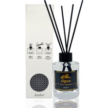 Ilgaz Home Fragrance Amber Bambu Çubuklu Amber Misk Çiçeği Kalıcı Oda Parfümü 120 ml