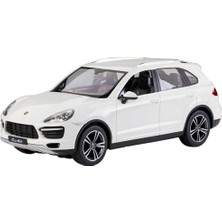 Sunman Rastar 1:14 Porsche Cayenne Turbo Uzaktan Kumandalı Işıklı Araba  04413 Beyaz