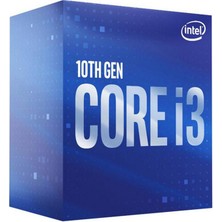 Intel Core i3-10100F 4 Core 3.60GHz 6mb 65W LGA1200 10.Nesil Işlemci