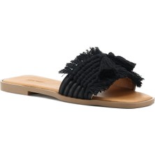 Nine West Yere 2fx Siyah Kadın Düz Terlik