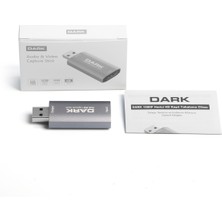 Dark 1080P 60FPS Video Capture USB Video Kayıt Dongle (DK-HD-CAP1082)