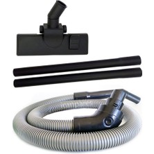 İcanpares Arçelik Uyumlu Mite Buster 6380 S 6470 S 6550 Elektrikli Süpürge Plastik Boru Emici Hortum Seti