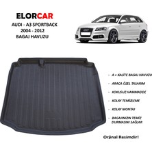 Elorcar Audi A3 Sportback - Hb 2004 - 2012 3D Bagaj Havuzu