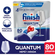 Finish Quantum 80 Kapsül Bulaşık Makinesi Deterjanı Tableti