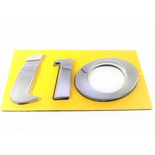 Behin Dizayn HYUNDAI UYUMLU i10 Bagaj Yazısı 87mm-30mm