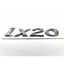 Behin Dizayn HYUNDAI UYUMLU ix20 Bagaj Yazısı 140mm-35mm
