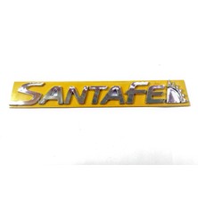 Behin Dizayn HYUNDAI UYUMLU Santafe Bagaj Yazısı 210mm-30mm