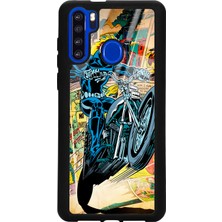 Spoyi Reeder P13 Blue Max Hayalet Sürücü Tasarımlı Glossy Telefon Kılıfı