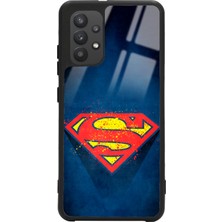 Spoyi Samsung A32 Superman Tasarımlı Glossy Telefon Kılıfı