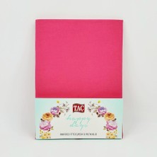 Taç Ranforce Çift Kişilik 180 x 200 cmFuşya Renk