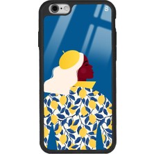 Spoyi Apple iPhone 6 - 6s Lemon Woman Tasarımlı Glossy Telefon Kılıfı