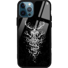 Spoyi Apple iPhone 11 Pro Max Witcher 3 Deer Tasarımlı Glossy Telefon Kılıfı
