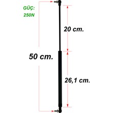 Binbir Trend Valtra A75 - 85 - 95 Cam Amortisörü 6VA1 6167 A1A-B