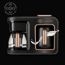 Karaca Hatır Plus Mod 5 In 1 Kahve ve Çay Makinesi Black Copper ( Teşhir )