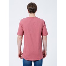 Lee Cooper Bisiklet Yaka Oversized DüzGül Kurusu Erkek T-Shirt - 222 Lcm 242041 Thomas
