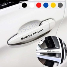 Oto Scenic Için Kapı Kolu ve Jant Sticker