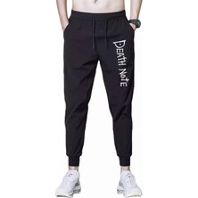 Amor Man Death Note Dijital Baskılı  Pamuk Ultra Hafif Dış Mekan Erkek Eşofman Altı