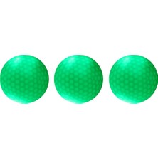ST Decor 3 Adet Yeşil LED Işık Up Gece Golf Topları Turnuva Topları Resmi Boyutu (Yurt Dışından)