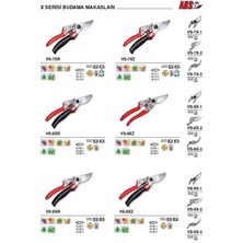 Ars Vs-9xr Budama Makası Döner Sap 22cm