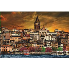 Elux Puzzle Galata Kulesi Manzara 130 Parça - 23X35 Cm-