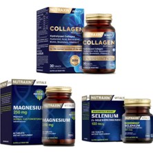 Nutraxin  Takviyesi 1050MG 30 Tablet+Magnezyum Takviyesi 250MG 60 Tablet+Selenium 100 Mcg 100 Tablet