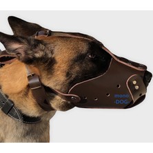 Mono Dog El Yapımı Deri Köpek Eğitin ve Koruma Ağızlığı