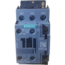 Siemens 3RT2027-1AP00 15KW 32A 220VAC 1no 1nc Sırıus Kontaktör Sıemens