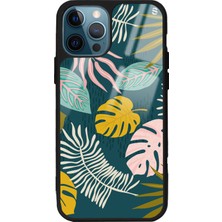 Spoyi Apple iPhone 11 Pro Max Color Leaf Tasarımlı Glossy Telefon Kılıfı