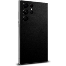 ECR MOBILE Samsung S22 Ultra Mat Siyah Arka Kaplama